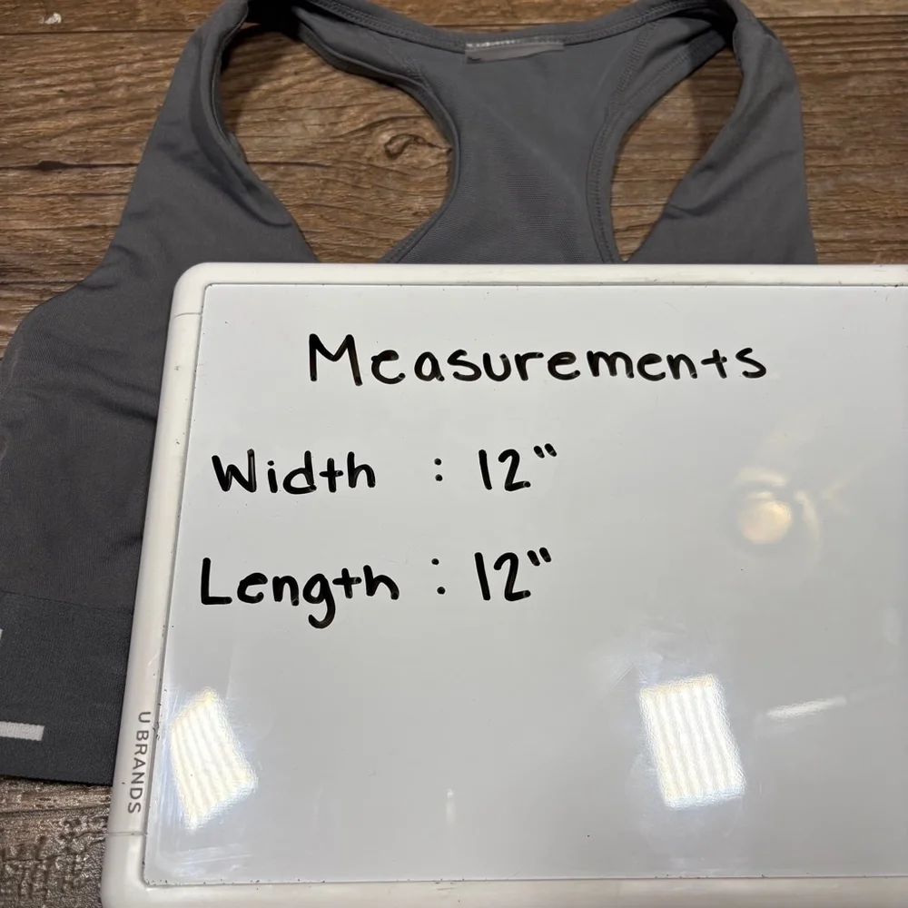 Women's AYBL Sports Bra & Shorts Set - Gray‎ - M
